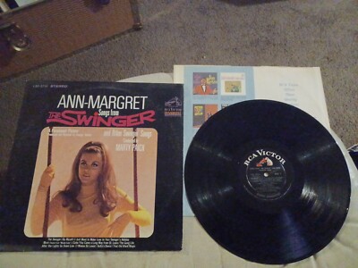 Ann-Margret Songs From The Swinger/Swingin Songs  STEREO  1st Press'66 STRONG VG