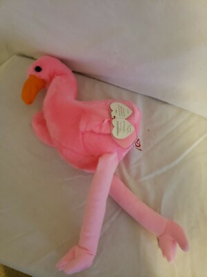 Ty Beanie Buddies Pinky flamingo