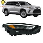 Chrome Housing For 2024 Toyota Grand Highlander Xle Headlight w/o Led Drl Right