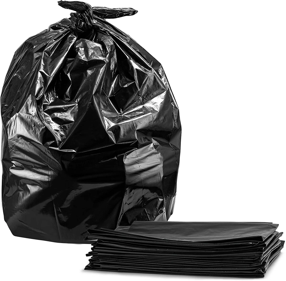 55 Gallon Trash Bags Heavy Duty 3 Mil, Contractor Bags 3 Mil. 55