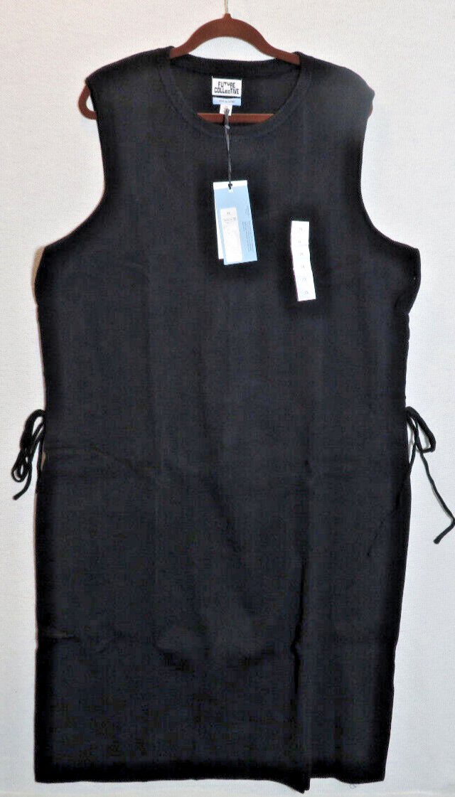Future Collective Ebony Midi Sweater Dress Sleeveless ~ Women's ~ Sz: 3X |  eBay