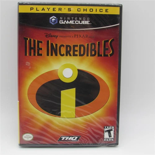 THE INCREDIBLES GAMECUBE BRAND NEW FACTORY SEALED MUST @@!!