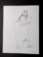 Giovanna Casotto ( Art Print ) , Belle signature au crayon