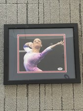 Laurie Hernandez 2016 Rio Olympic Signed 8x10 Photo/framed PSA/DNA COA 