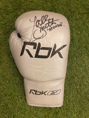 CALLUM SMITH - signierter *NEU* Reebok Boxkampfhandschuh **MIT GENAUEM NACHWEIS**
