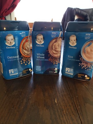 gerber oatmeal 16 oz
