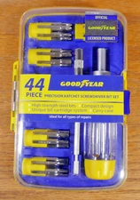 Goodyear GY1254 44-piece precision screwdriver set - new