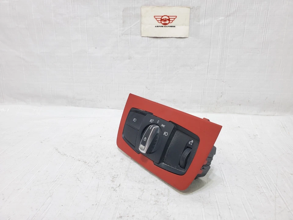 Interruptor de luz antiniebla atenuador faros tablero BMW 428i xDrive 2014-2016 61-31-9-265-297 Foto 3 de 4