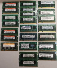 RAM 200pin SODIMM DDR PC2700 DDR2 PC2- 256Mb 512Mb 1Gb