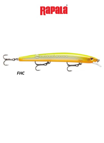 ARTIFICIALE RAPALA MAX RAP 17 CM 28 G PESCA NEW COLORS SERRA SPIGOLA SPINNING - Foto 10 di 13