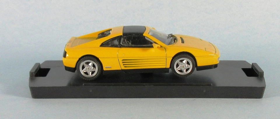 BANG 1995 Ferrari 348 TS Stradale (amarillo) escala 1/43 modelo diecast ¡NUEVO, RARO! Foto 4 de 4