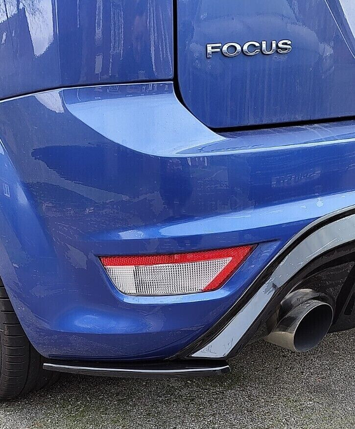Focus ST225 MK2.5 Facelift Rear Bumper Corner Spats. Fits maxton diffuser 3