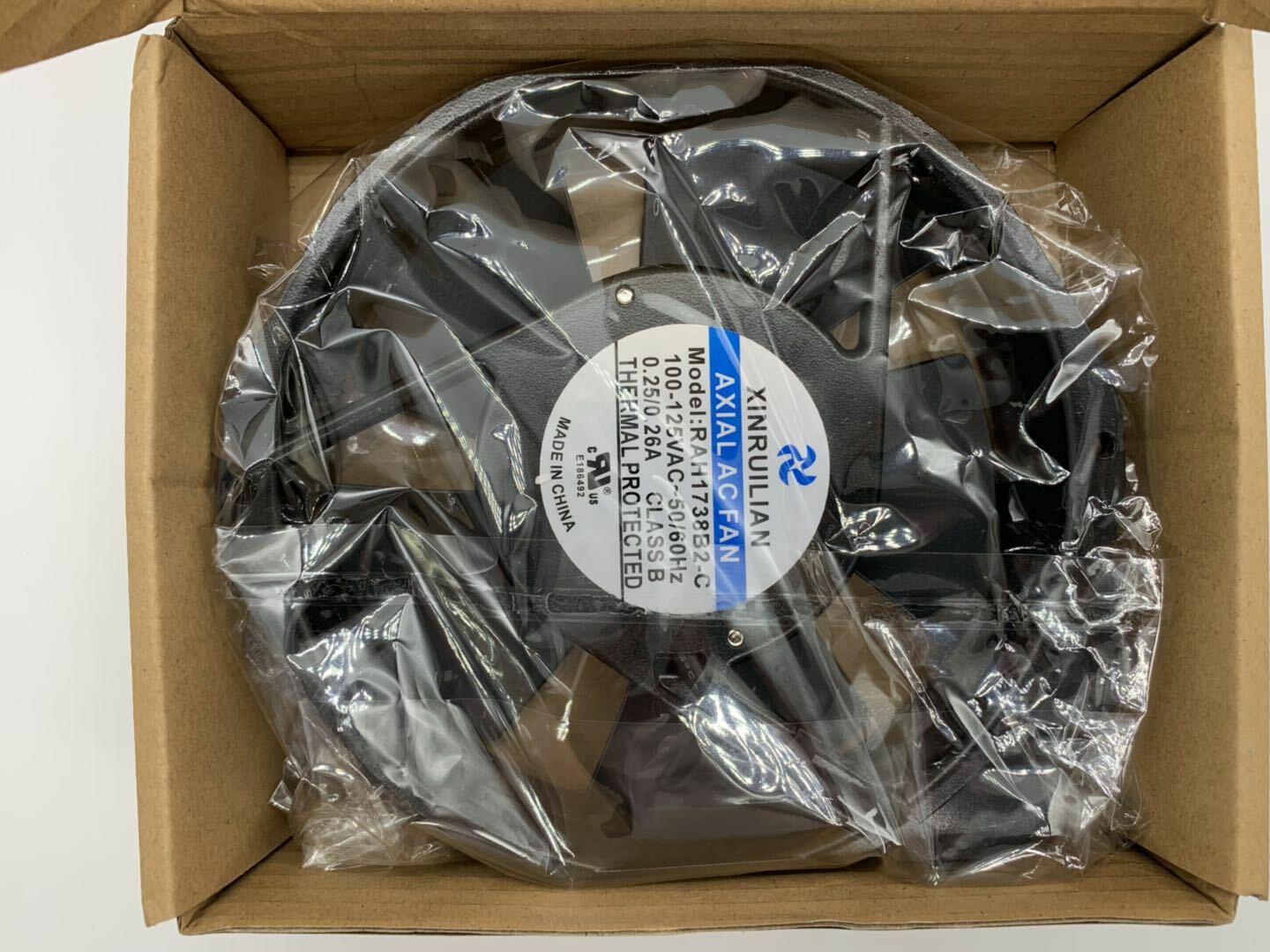 1PC XINRUILIAN Axial AC Fan RAH1738B2C AC 100125V 0.25/0.26A 172*150*38 eBay