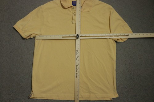 Vintage Pendleton Polo Button Up Shirt Men's Size Large Beige Pima Cotton - Picture 3 of 10