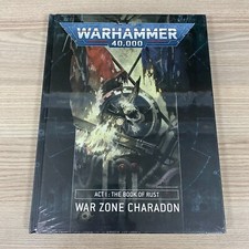 WAR ZONE CHARADON ACT I THE BOOK OF RUST WARHAMMER 40K SUPPLEMENT HARDBACK