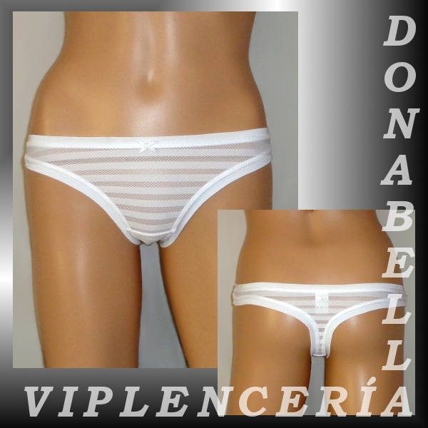 BENOTTI TANGA SEXY *BLANCA/WHITE* Mod.129* Tallas/Sizes: S/M/L + REGALO/GIFT*