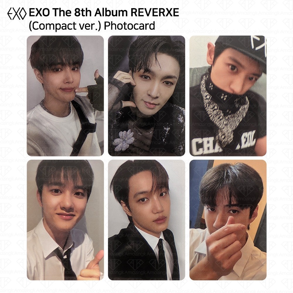EXO reverxe アルバム ギョンス チャニョル セフン レイ スホ カイ EXO REVERXE ユニット トレカ チャニョル ギョンス スホ - メルカリ
