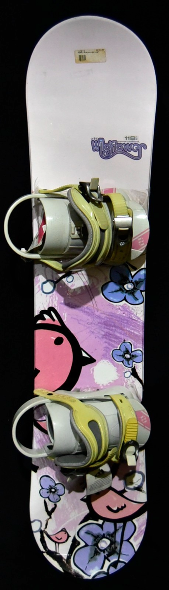 MORROW MINI WILDFLOWER SNOWBOARD SIZE 118 CM WITH NEW MORROW SMALL