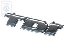 Emblem vorne "TDi" verchromt f&uuml;r VW Transporter T4 kurze Nase (AC0)