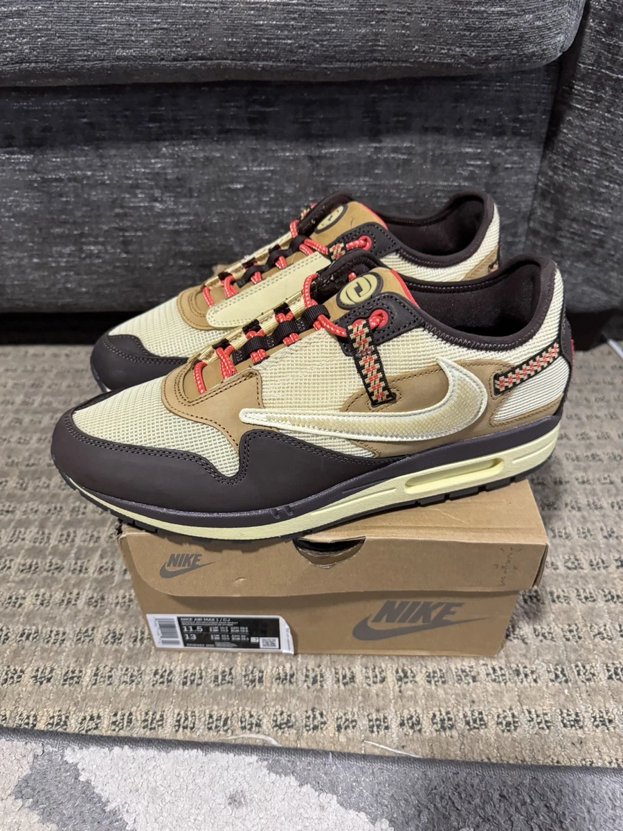 Nike Air Max 1 x Travis Scott Low Wheat for Sale | Authenticity