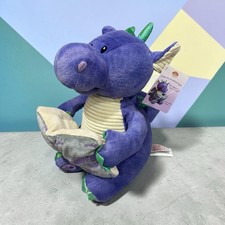 Cuddle Barn Dalton 12" Purple Dragon Storytelling Animated Plush Stuffed Toy