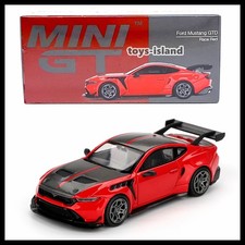 MINI GT 1196 Ford Mustang GTD Race Red LHD NEW Diecast Car