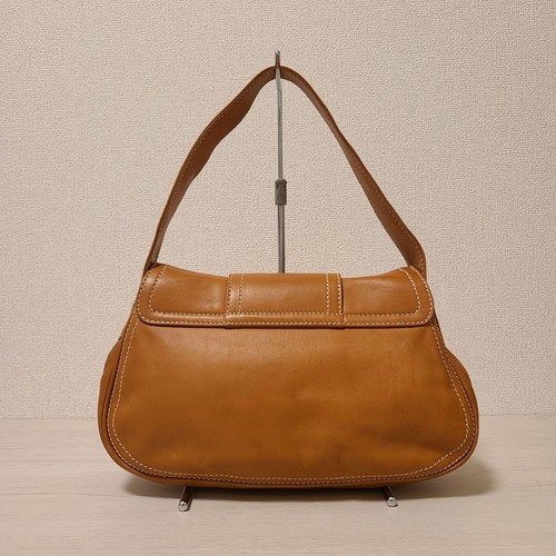 Celine One-Shoulder Bag Brown Leather Used Excellent+ Condition Authentic JAPAN. - Picture 3 of 24