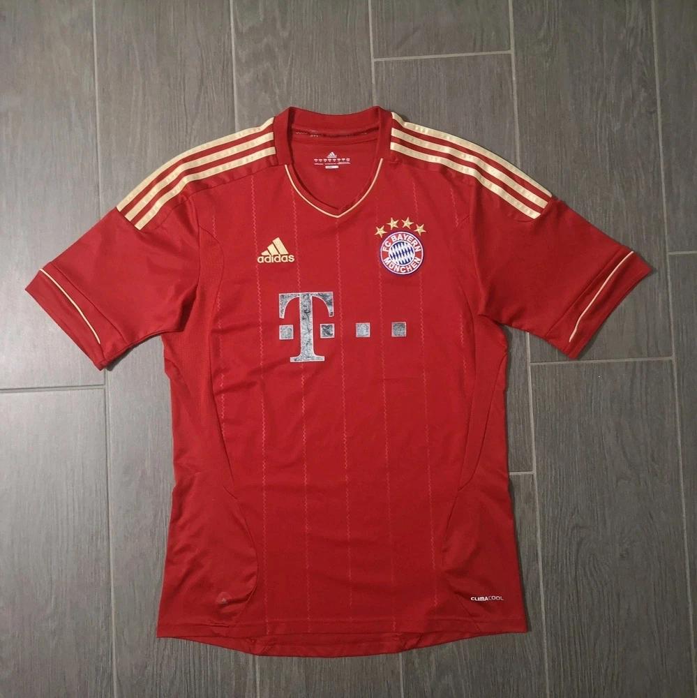 Vintage Retro 2011/12 FC Bayern München Trikot Größe: M Fußball Adidas Fans