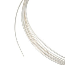 26 Gauge 925 Sterling Silver Wires Half Hard Round Craft Wires Beading Wire f...