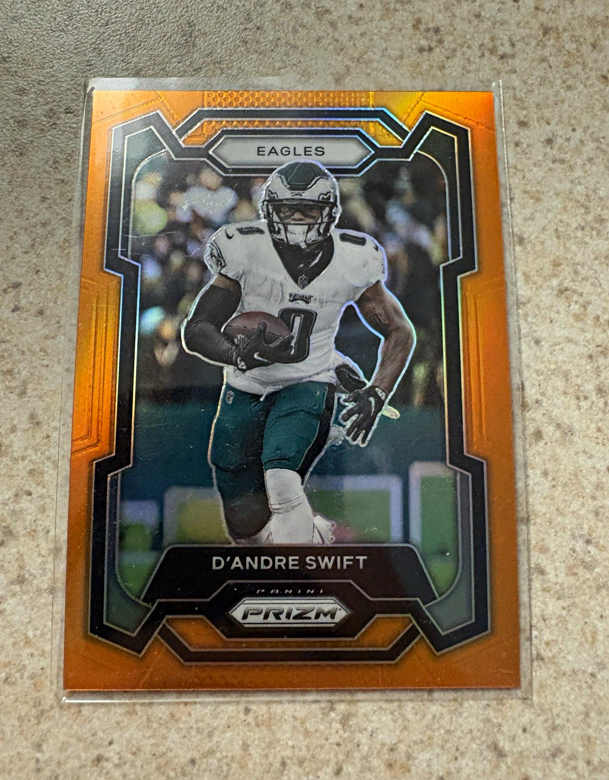 Panini Prizm 2023 D'Andre Swift Orange Prizm /249 #237 Eagles