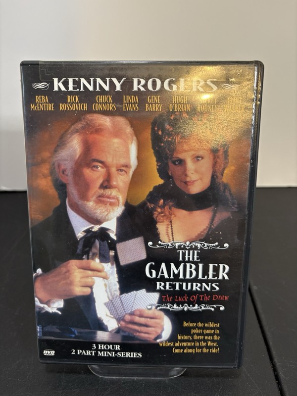 The Gambler Returns Luck Of The Draw DVD 2004 Kenny Rogers Reba McEntire 