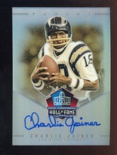 2024 Panini Hall of Fame Silver Prizm Charlie Joiner Chargers HOF AUTO 8/50