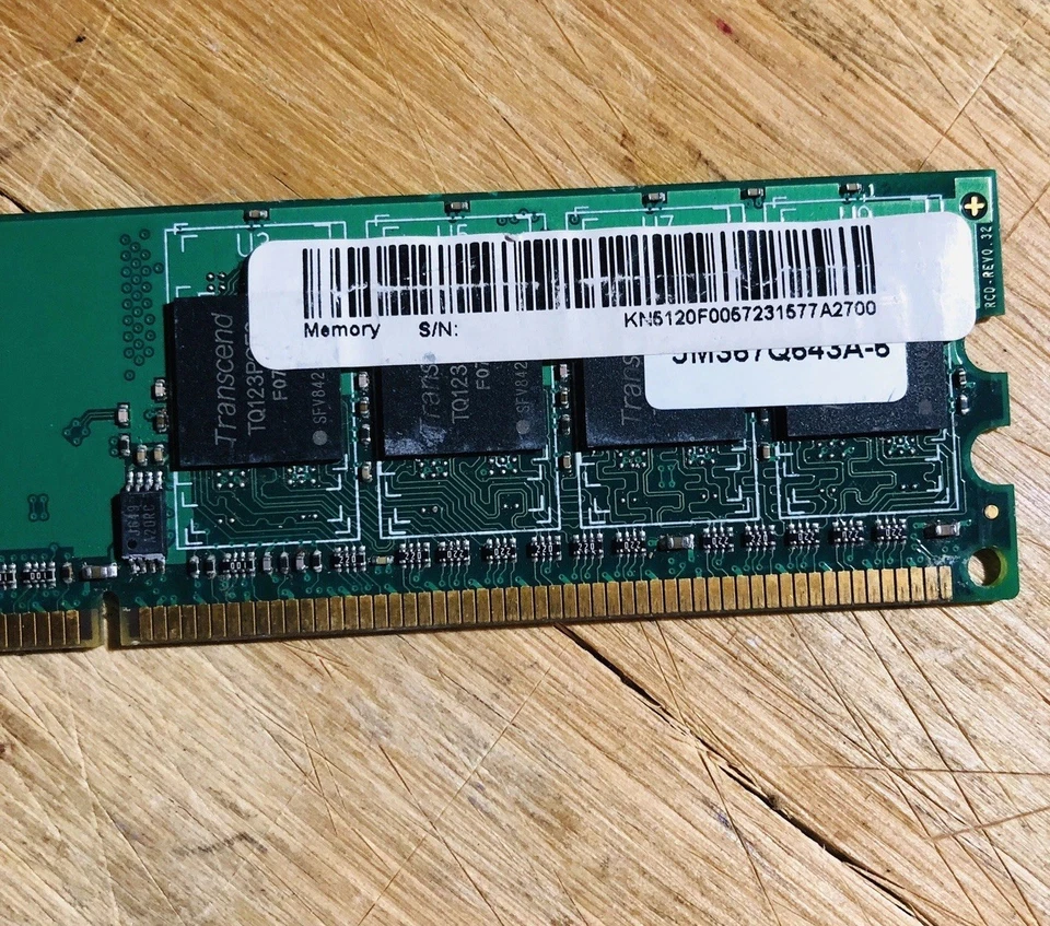 Transcend Memory Module 512mb DDR2 667 DIMm 5-5-5 - Image 3 of 4