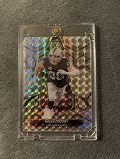 2024 Panini Mosaic Prizm Maxx Crosby #118 Las Vegas Raiders NFL Football