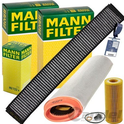 MANN FILTERSET INSPEKTIONSPAKET passend für BMW 3er E46 318 320 X3 E83 2.0 D