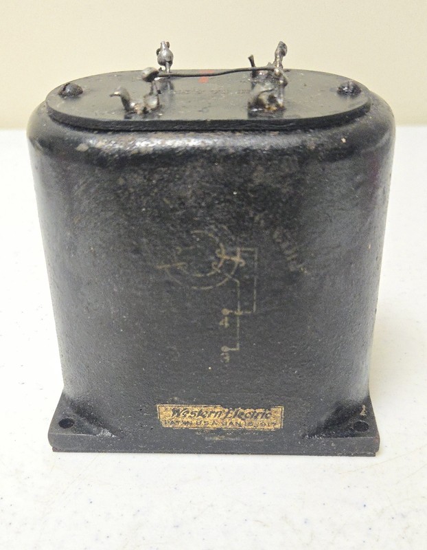 Very Early Western Electric Bell System RET 71- D Retardation Coil 