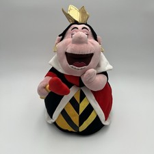 Disney Queen of Hearts Plush 13  Alice in Wonderland Disney Store Toy