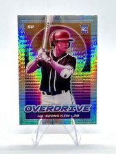 Ha-Seong Kim 2021 Panini Overdrive Silver Pulsar /299 #2 Rookie