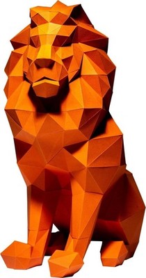 Gadget - Papercraft World: Lion (Model Design - 3D) -D- Papercraft World