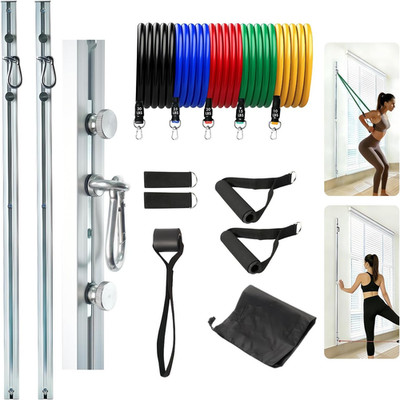 Aluminum Anchor Fitness System for Wall-Mounted - Adjustable with Five Resistanc