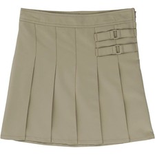 French Toast Girls 2-Tab Scooter Skort   Size 8   Khaki   2-Pack New in Package