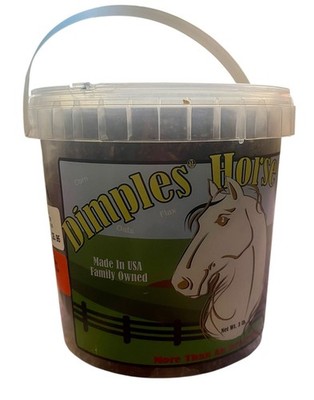 Dimples Horse Treats With Pill Pocket (Sell By 3/2026) 3lb Bucket