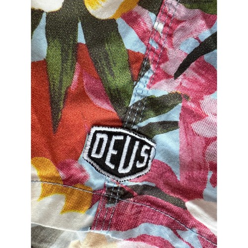 Deus Ex Machina Swim Trunks Floral Board Shorts Men’s 32 Beach Surf - Picture 3 of 4