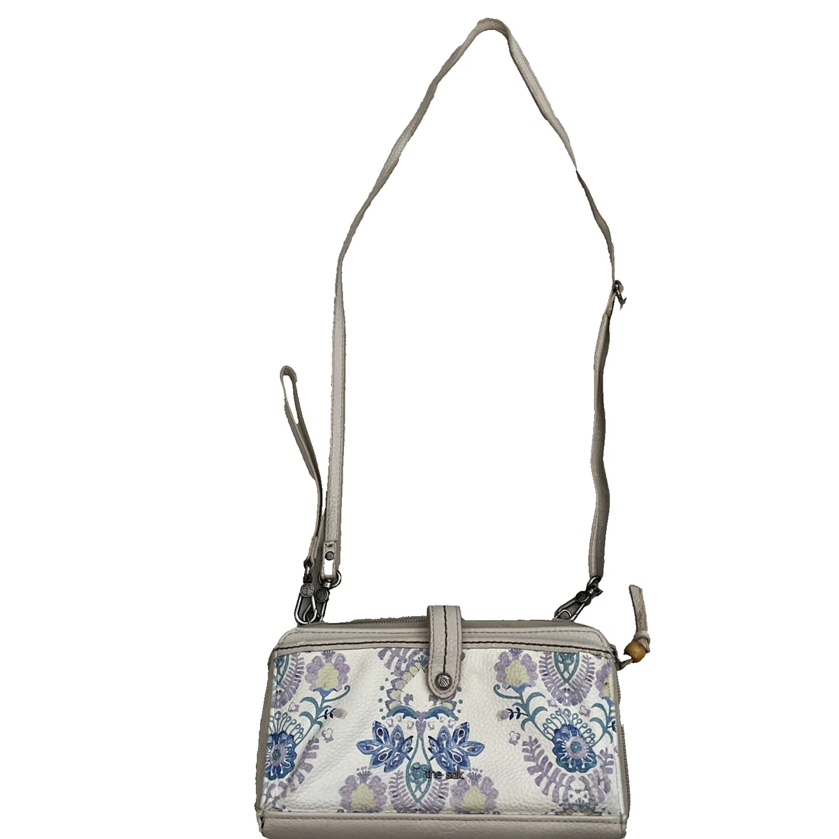 The Sak Hillary Teal Crossbody Sling Pocketbook Purse Bag NEW Style 100941 The Sak Crossbody Blue Bags & Handbags for Women for sale | eBay main image 3