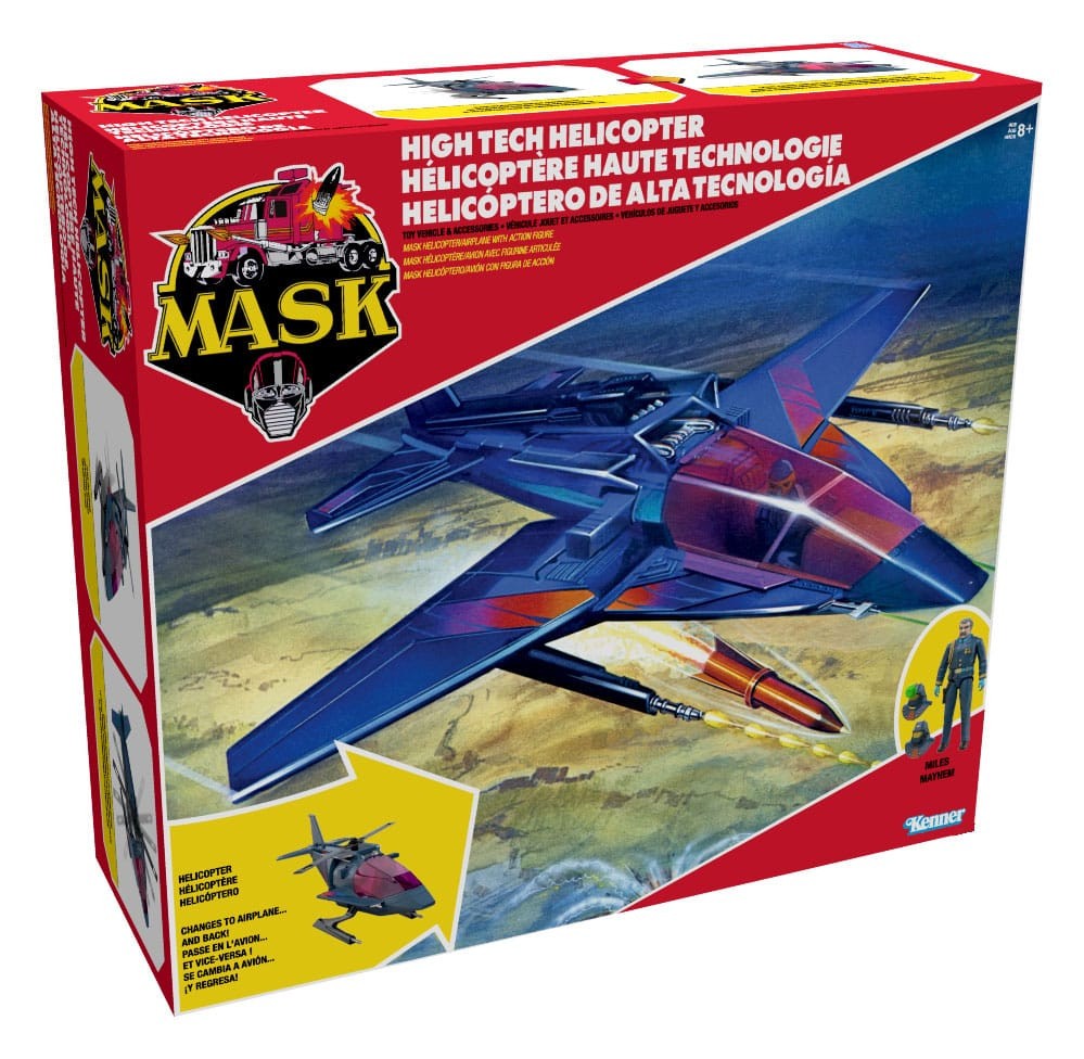 M.A.S.K. High Tech Helicopter Vehicle Fahrzeug Figur The Loyal Subjects