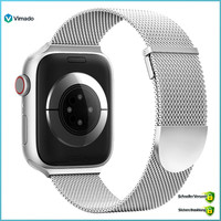 Ersatzarmband Edelstahl Magnetisch Kompatibel Mit Apple Watch 38-49Mm Iwatch