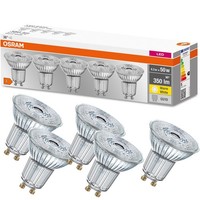 Osram 5X Led-Lampe GU10 Reflektor 4,3W = 50W 2700K Warmweiß