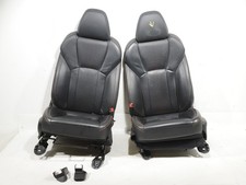 2021-2023 Subaru Crosstrek Limited Black Leather Seats Set Power Heated Oem 79k