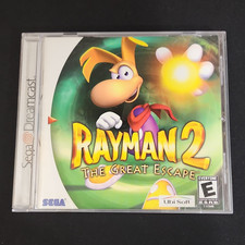 Ubisoft Rayman 2: The Great Escape (Dreamcast) Manual Included E NTSC-U/C
