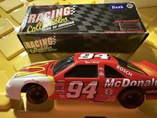 1996 Racing Collectables  Bill elliott #94 McDonalds 1:24 Scale T-Bird Bank